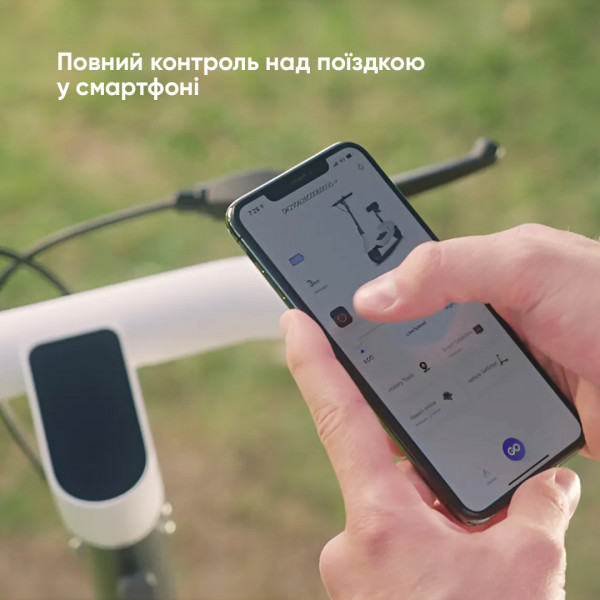 Електросамокат з сидінням OKAI Ceetle PRO EA10C Білий 10', 350(900)W, 25Km/h, 10,4Ah, 55Km, 20%, NFC, App.29kg