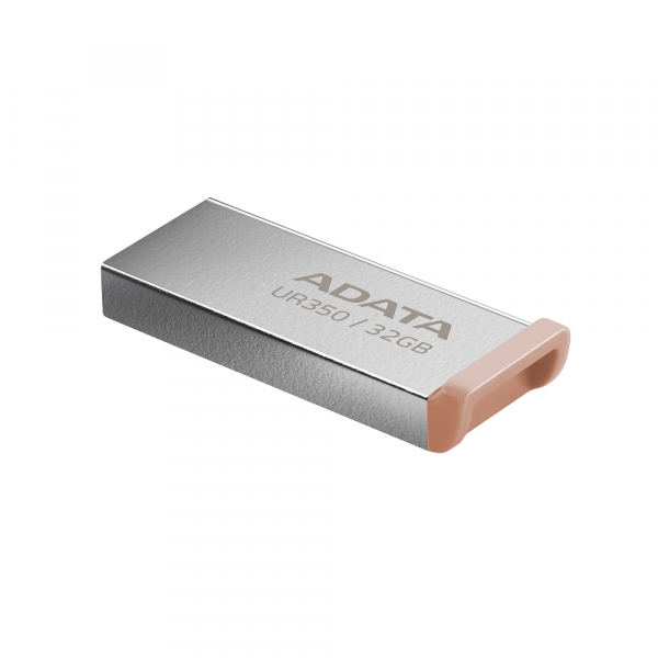 Флеш-накопичувач ADATA USB 3.2 UR 350 32Gb Silver/Beige (UR350-32G-RSR/BG)