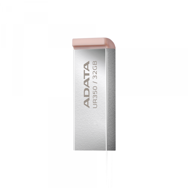 Флеш-накопичувач ADATA USB 3.2 UR 350 32Gb Silver/Beige (UR350-32G-RSR/BG)