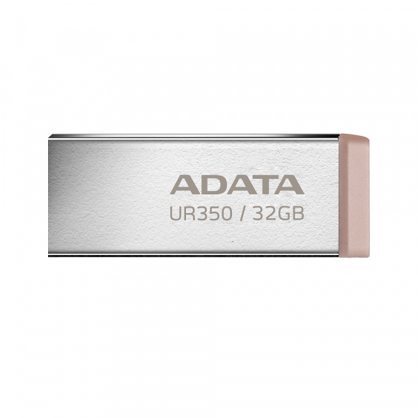 Флеш-накопичувач ADATA USB 3.2 UR 350 32Gb Silver/Beige (UR350-32G-RSR/BG)