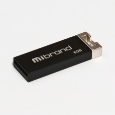Флеш-накопичувач Mibrand USB 2.0 Chameleon 8Gb Black