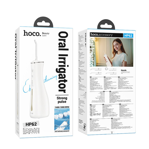 Іригатор HOCO HP62 All-in-one electric oral flushing device White