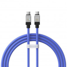 Кабель Baseus CoolPlay Series Fast Charging Cable Type-C to Type-C 100W 1m Blue