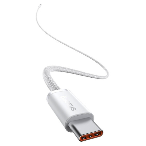 Кабель Baseus Dynamic Series Fast Charging Data Cable Type-C to Type-C 100W 1m White