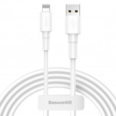 Кабель Baseus Mini Білий Cable USB For iP 2.4A 1m Білий