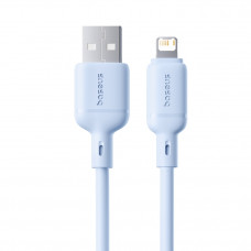 Кабель Baseus Silky Series Fast Charging Cable USB to iP 2.4A 1m Galaxy Blue (P10377702313-00)