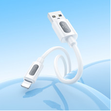 Кабель BOROFONE BX114 Structure silicone charging data cable iP White (6941991116858)