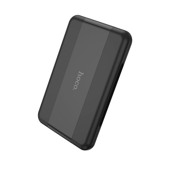 Кабель HOCO U86 Treasure charging data cable with storage case Black