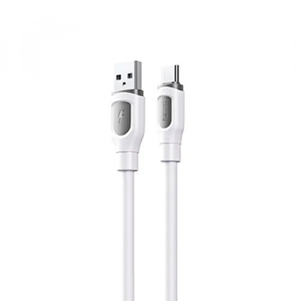 Кабель REMAX Ruinay Series 2.4A Fast Charging Data Cable 1M RC-C113 A-C-White (6954851219583)