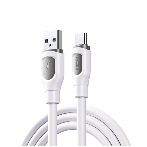 Кабель REMAX Ruinay Series 2.4A Fast Charging Data Cable 1M RC-C113 A-C-White (6954851219583)