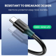 Кабель UGREEN US184 USB 3.0 A Male to Type C Male Cable Nickel Plating 2m (black) (UGR-20884) (UGR-20884)