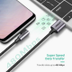 Кабель UGREEN US284 Right Angle USB-A to USB-C Cable 1m (Space Gray) (UGR-50941) (UGR-50941)