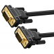 Кабель UGREEN VG101 VGA Male to Male Cable 1m (Чорний)(UGR-11673)
