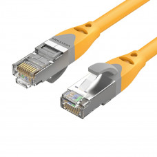 Кабель Vention Cat.6A SFTP Patch Cable 1.5M Жовтий