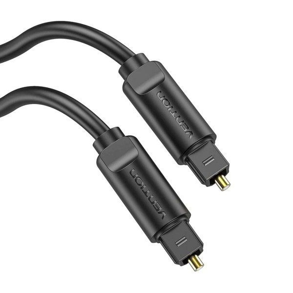 Кабель Vention Optical Fiber Audio Cable 1.5M Чорний (BAEBG)