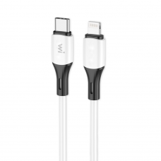 Кабель Wibrand Mamba iP PD silicone charging data cable 1m White (WI.DC/MA1W-CL)