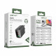 Мережевий зарядний пристрій ACEFAST A108 PD67W GaN (2*USB-C+USB-A) charger Black (6974316284048)