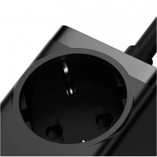 Мережевий зарядний пристрій Baseus GaN3 Pro Desktop Powerstrip AC+2U+2C 100W EU Black (With Mini White Cable Type-C to Type-C 100W(20V/5A) 1m Black） (PSZM000401)