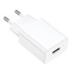 Мережевий зарядний пристрій BOROFONE BA110A Lemi single port charger (EU) White (6941991126949)