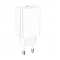 Мережевий зарядний пристрій BOROFONE BA21A Pro Long journey single port PD20W charger White (6941991111402)