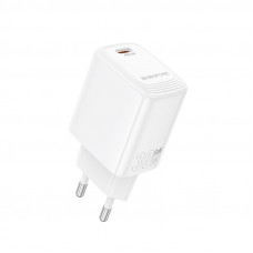 Мережевий зарядний пристрій BOROFONE BN28 Fuente single port PD30W charger (EU) White