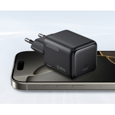 Мережевий зарядний пристрій UGREEN X517 25W USB-C GaN Fast Charger Black (UGR-65736)