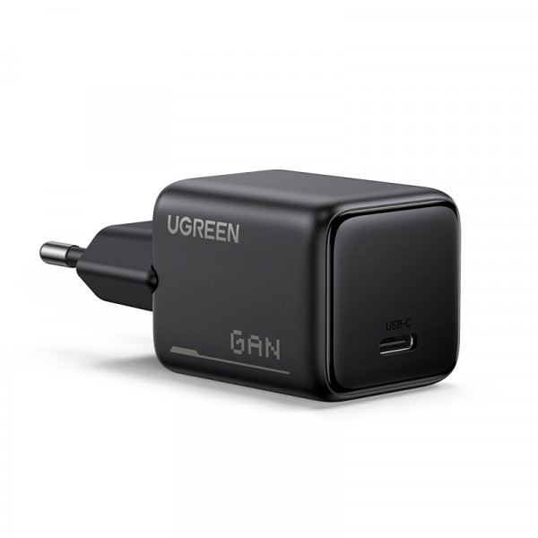 Мережевий зарядний пристрій UGREEN X517 25W USB-C GaN Fast Charger Black (UGR-65736)