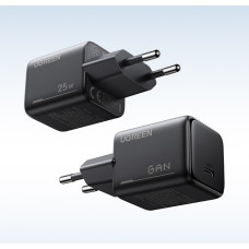 Мережевий зарядний пристрій UGREEN X517 25W USB-C GaN Fast Charger Black (UGR-65736)