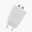 Мережевий зарядний пристрій WUW-C155 2USB 3.1A white (WUW-C155)