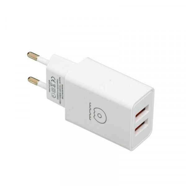 Мережевий зарядний пристрій WUW-C155 2USB 3.1A white (WUW-C155)