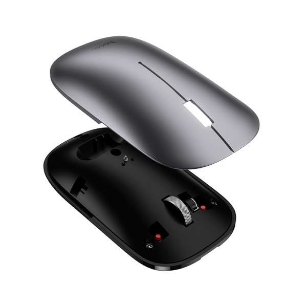 Миша HOCOGM43 Adelanto dual-mode wireless mouse(rechargeable version) deep space gray (6942007671859)