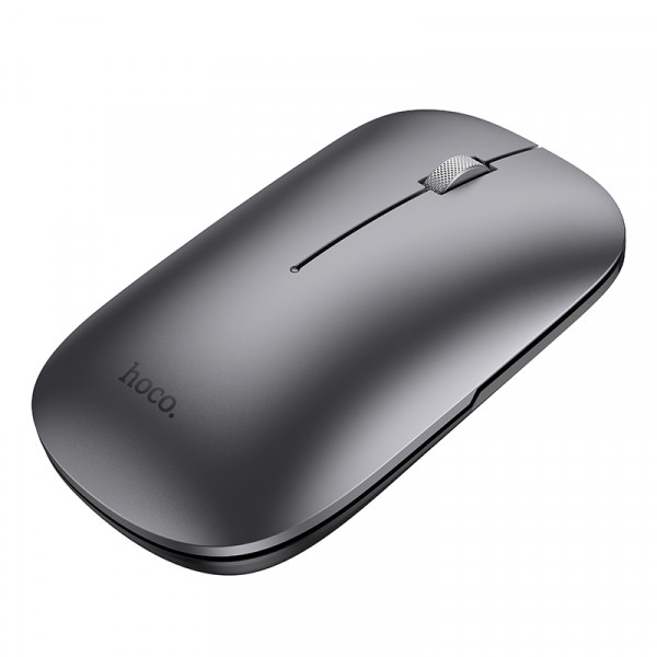 Миша HOCOGM43 Adelanto dual-mode wireless mouse(rechargeable version) deep space gray (6942007671859)