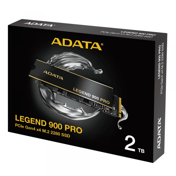 Накопичувач SSD M.2 ADATA LEGEND 900 PRO 2TB 2280 PCIe Gen 4x4 3D NAND Read/Write: 7400/6500 MB/sec (SLEG-900P-2TCS)