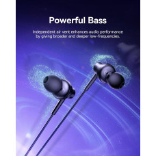 Навушники Baseus Encok CZ11 Wired Earphones Cluster Black (A00164300113-Z1)
