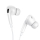 Навушники BOROFONE BM100 Pro Fuente universal earphones with microphone White (6941991121760)