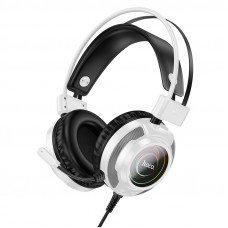 Навушники ігрові HOCO W110 Resource gaming headphones White (6942007634298)