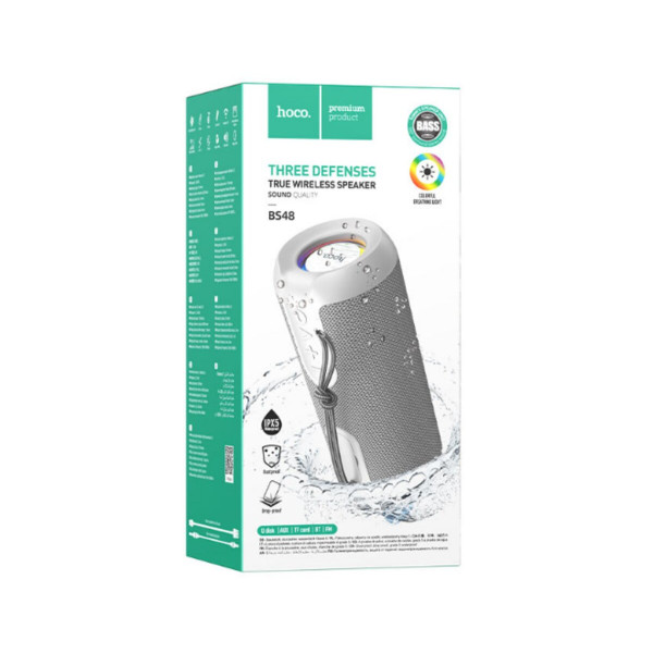 Портативна колонка HOCO BS48 Artistic sports BT speaker Gray