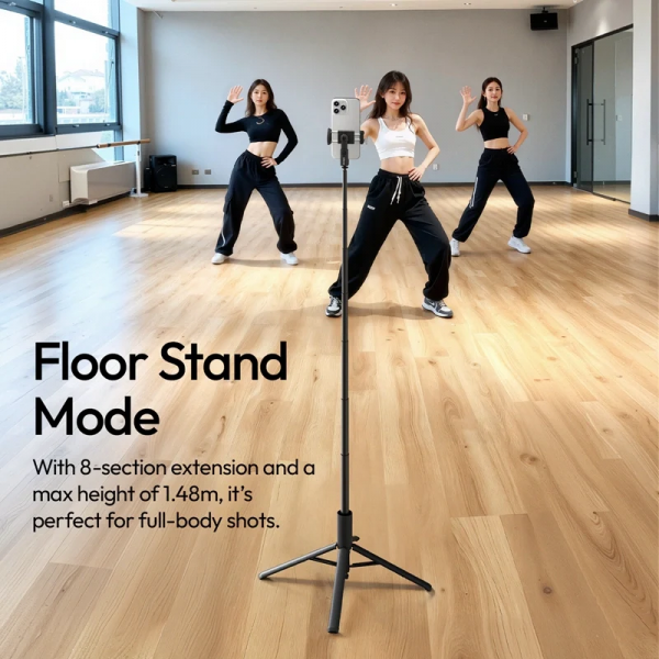 Селфі-монопод Ulanzi Ulanzi MT86 Automatic Phone Tripod(Phone Clamp,Black) (S023)