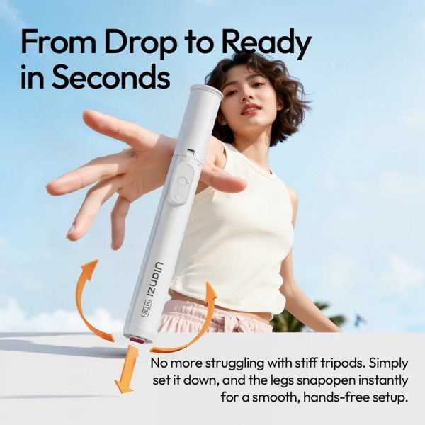 Селфі-монопод Ulanzi Ulanzi MT86 Automatic Phone Tripod(Phone Clamp,Black) (S023)