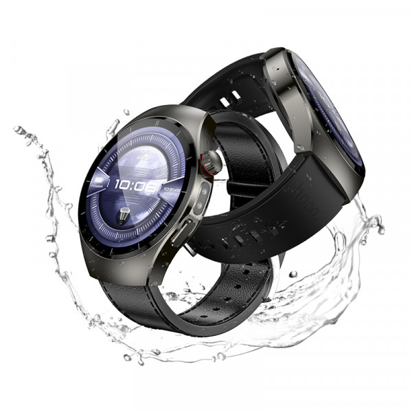 Смарт-годинник HOCO Y40 38mm. 315 mAh. IP67 Smart watch(call version) Black (6942007672078)