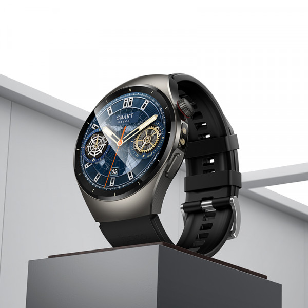 Смарт-годинник HOCO Y40 38mm. 315 mAh. IP67 Smart watch(call version) Black (6942007672078)