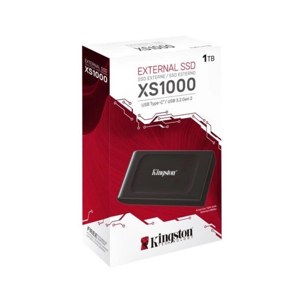 SSD Portable Kingston XS1000 2TB USB 3.2 Gen2 Type-C IP55 3D NAND
