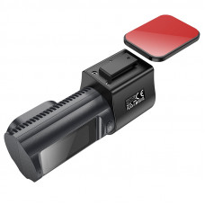 Відеореєстратор HOCO DV8 2K display hidden driving recorder(with rear camera) Black (6942007623384)