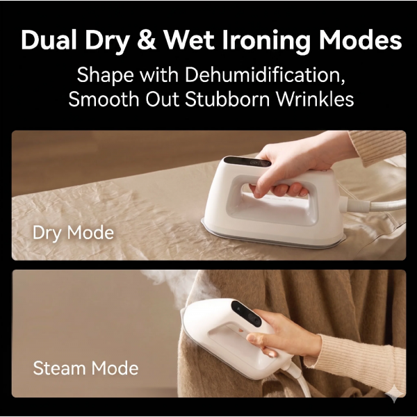 Відпарювач Xiaomi Mi Home Ironing Machine 2 + (перехідник на EU розетку) (MJYTJ02LF)