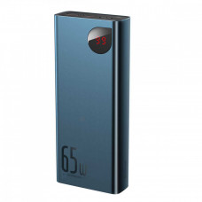 Зовнішній акумулятор Baseus Adaman Metal Digital Display Quick Charge Power Bank 20000mAh 65W Блакитний