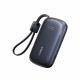 Зовнішній акумулятор Baseus EnerFill FC21 Qpow 3 Ultra Digital Display Power Bank with Detachable Cable 20000mAh 22.5W Cosmic Black (E0027M00)