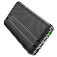 Зовнішній акумулятор BOROFONE BJ9 Uranus PD + QC3.0 10000mAh Чорний
