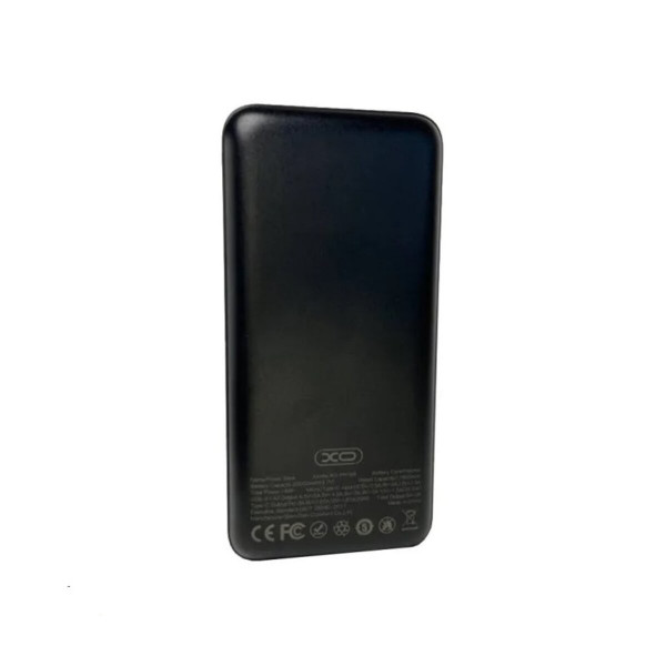 Зовнішній акумулятор XO PR188 fast charge light display PD20W+QC22.5W 20000mAh Black