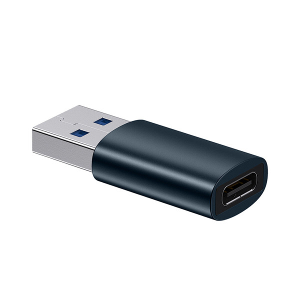 Адаптер Baseus Ingenuity Series Mini OTG Adaptor USB 3.1 to Type-C Blue