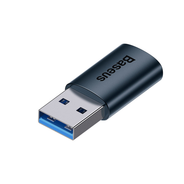 Адаптер Baseus Ingenuity Series Mini OTG Adaptor USB 3.1 to Type-C Blue